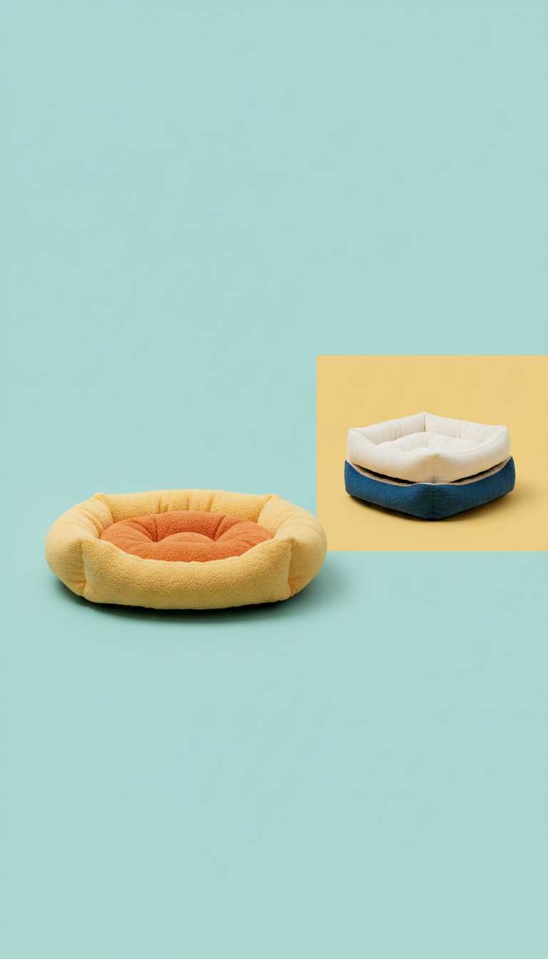 Cozy Faux Fur Pet Bed